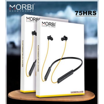 Morbi Wireless Bluetooth neckband up to 75hrs with volume controller, bluetooth calling, magnetic instant connection Dream-X5