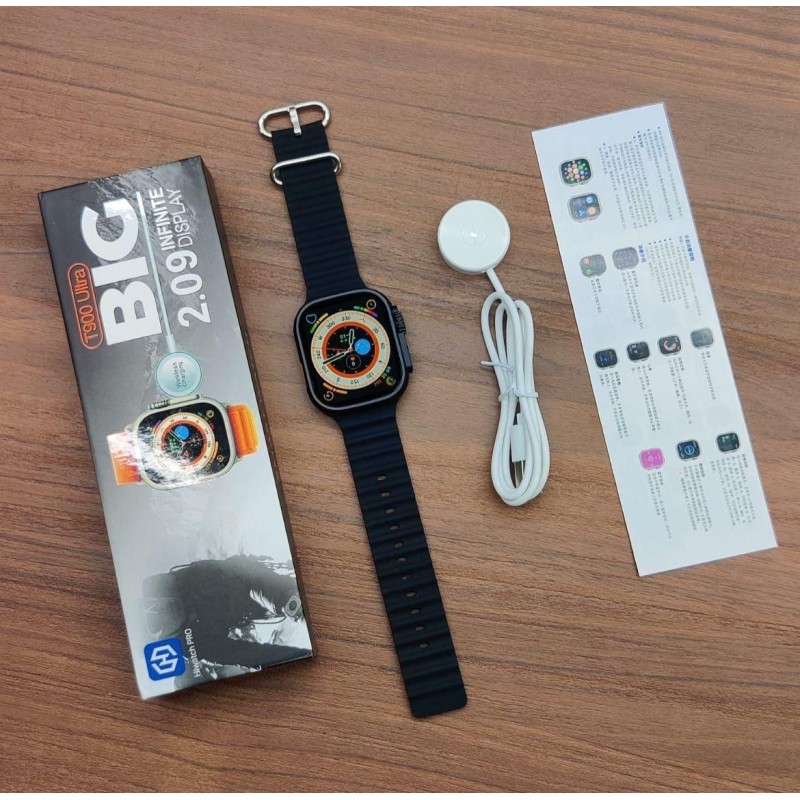 T900 Ultra Smart watch with BIG 2.09 infinite Display, Bluetooth calling for men and women 