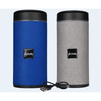 Jaybally Portable Wireless Bluetooth Speaker with Mega Bass, USB Support & Mic multicolor 