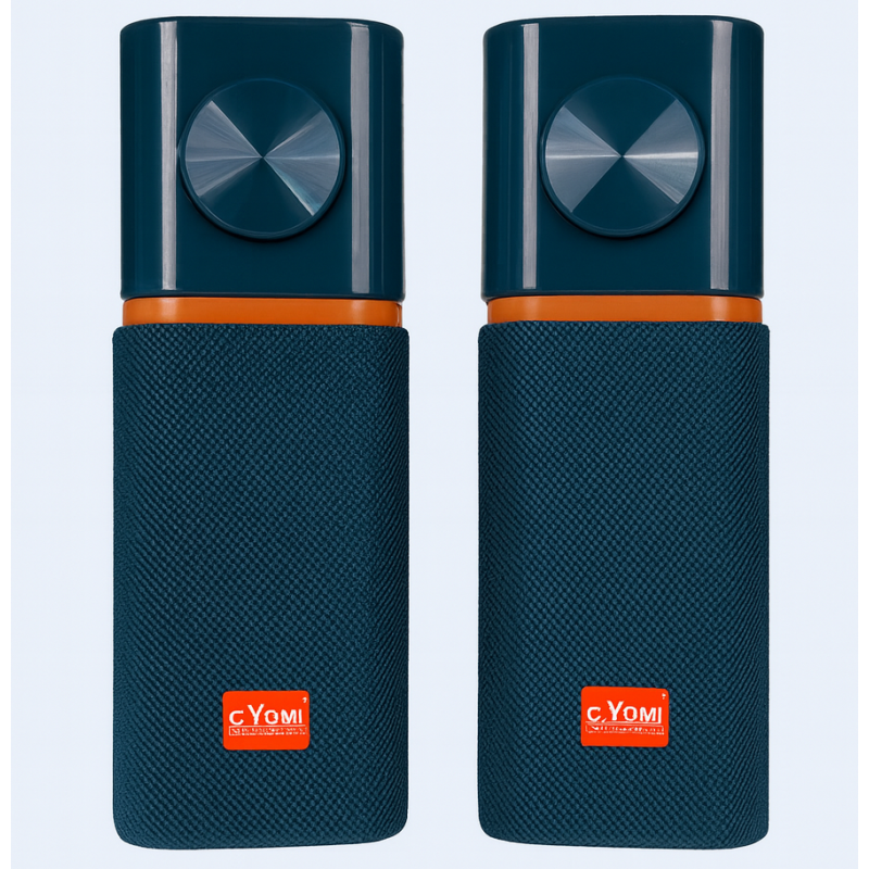 CYOM Portable Wireless Bluetooth Speaker with Mega Bass, FM, TF Card & Big Volume Knob – Stylish Design