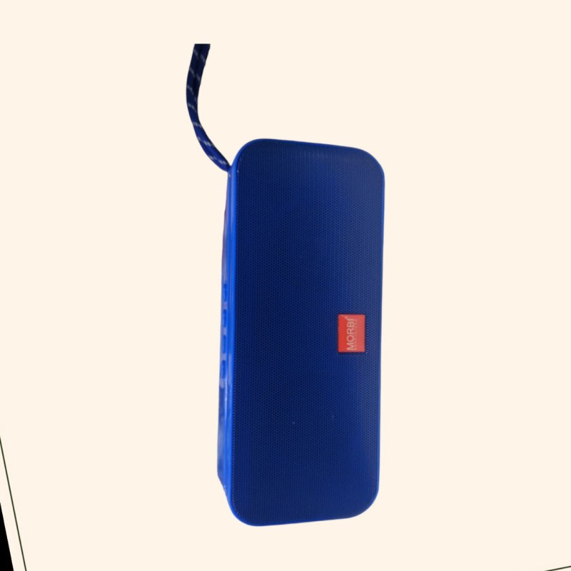 MORBI wireless Portable Bluetooth speaker with up to 8H PLAY TIME, wireless, memory card, FM Radio SUPPORTED AND Mobile Holder for party, yoga SP-545