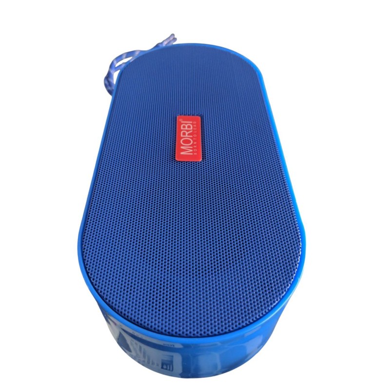 MORBI wireless Portable Bluetooth speaker with up to 8H PLAY TIME, wireless, memory card, FM Radio SUPPORTED AND Mobile Holder for party, yoga SP-550
