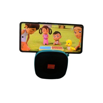 MORBI wireless Portable Bluetooth speaker with up to 5H PLAY TIME, wireless, TF, SUPPORTED AND Mobile Holder for party, yoga 