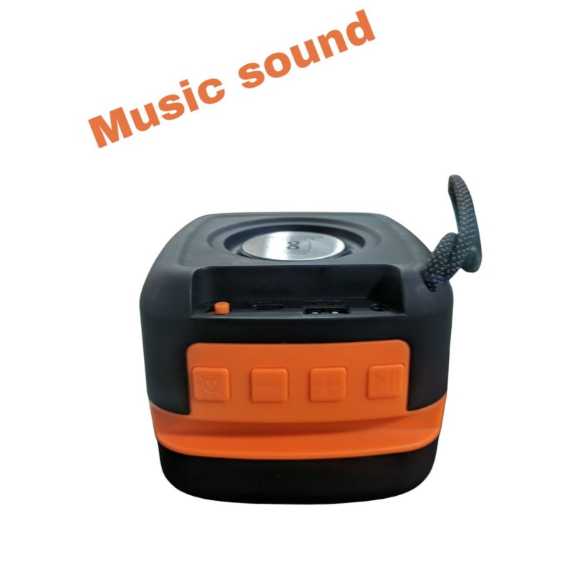 MXD wireless Bluetooth speaker with TWS, RBG Light, TF card, USB and AUX Supported up to 7h play time MXD-898