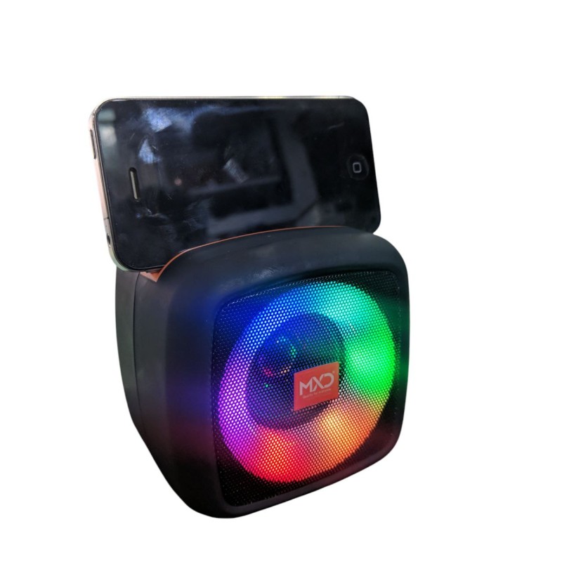 MXD wireless Bluetooth speaker with TWS, RBG Light, TF card, USB and AUX Supported up to 7h play time MXD-898