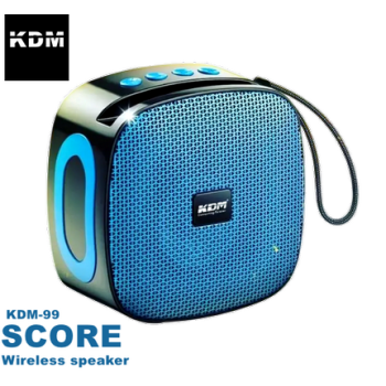 KDM-99 SCORE wireless speaker with mobile stand up to 4h music play time, support TF, USB, TWS KDM-99 SCORE