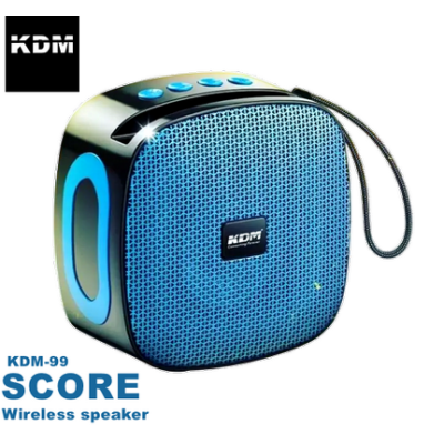 KDM-99 SCORE wireless speaker with mobile stand up to 4h music play time, support TF, USB, TWS KDM-99 SCORE