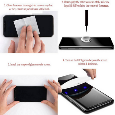 UV glass MEIBO high-quality full glue curved with ESD Anti-Static compatible with oppo RENO 12 PRO