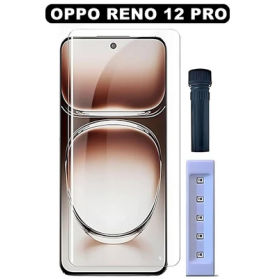 UV glass MEIBO high-quality full glue curved with ESD Anti-Static compatible with oppo RENO 12 PRO