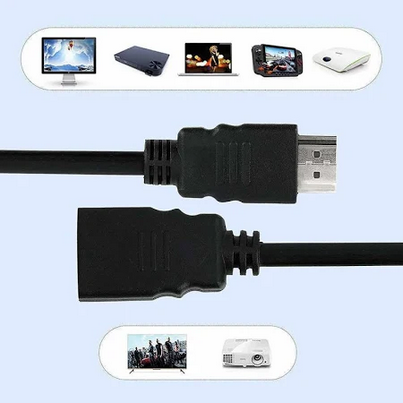 HDMI Cable Male to Female Extension – High-Speed 4K UHD Connector