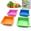 Adjustable Refrigerator Storage Organizer Drawers