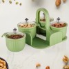  Multipurpose Plastic Storage Container Set: Kitchen Jars, Spices, Cookies