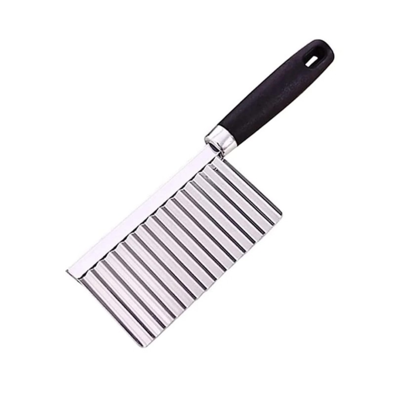 Stainless Steel Crinkle Cutter Knife for Salad and Vegetables