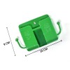 Wall Mounted Storage Box / Remote Storage Organizer Case with 2 Side Hanging Hooks