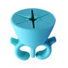 Nail Polish Holder Ring with Nail Polish Holder Stand, Fingernail Painting Tools, Manicure and Pedicure Accessories
