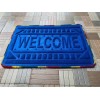 Mart Door Mat Welcomes You Super Door Mat for Home & Office (Size- 15inch  22inch) Grey