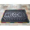 Mart Door Mat Welcomes You Super Door Mat for Home & Office (Size- 15inch  22inch) Grey