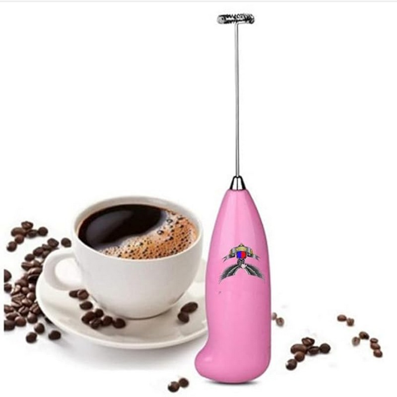 Electric Coffee Beater & Milk Frother | Handheld Foam Maker for Cappuccino, Latte & Beverages (Multicolour)