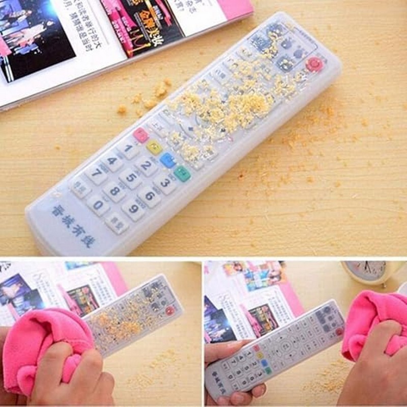 Universal Silicone Remote Control Cover – Dustproof, Anti-Slip, and Protective Case for TV, AC, and Set-Top Box Remotes (3 Piece)