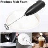 Electric Handheld Coffee Beater Milk Frother for Cappuccino, Latte & Hot Chocolate – Portable Battery-Operated Mixer