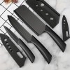 Premium 3-Piece Stainless Steel Kitchen Knife Set with Protective Covers – Multipurpose Chef, Utility & Paring Knives