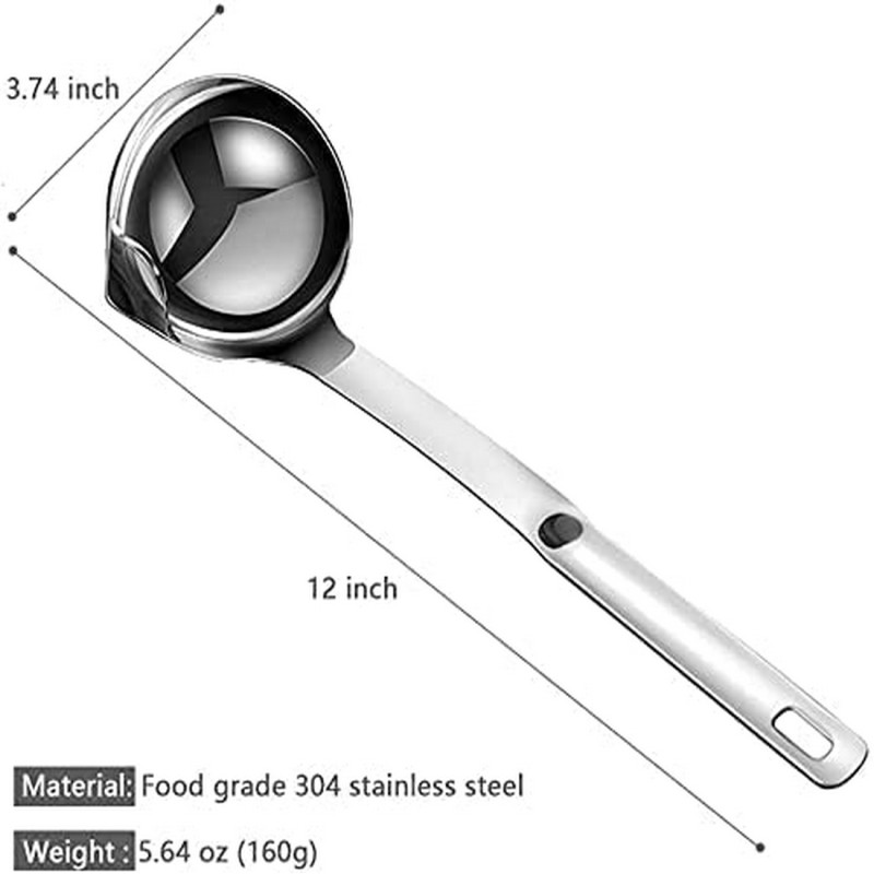 Premium Stainless Steel Soup Spoon | Heavy-Duty Cutlery for Dining & Kitchen Use