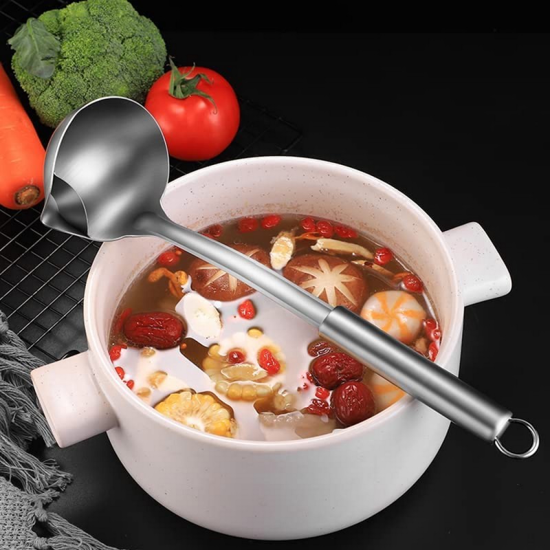 Premium Stainless Steel Soup Spoon | Heavy-Duty Cutlery for Dining & Kitchen Use