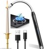Rechargeable Electric Lighter – Windproof USB Plasma Arc for Candle, Gas Stove, BBQ, and Outdoor Use