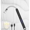 Rechargeable Electric Lighter – Windproof USB Plasma Arc for Candle, Gas Stove, BBQ, and Outdoor Use