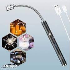 Rechargeable Electric Lighter – Windproof USB Plasma Arc for Candle, Gas Stove, BBQ, and Outdoor Use
