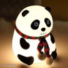 Cute Panda Night Lamp – Soft Silicone LED Bedside Lamp for Kids & Home Decoration