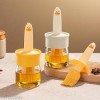 Premium Glass Oil Dispenser with Pour Spout – Kitchen Bottle for Olive Oil, Vinegar & Cooking Oils