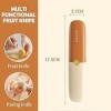 2-in-1 Knife and Peeler | Portable Fruit Knife with Peeler | Compact Kitchen Tool