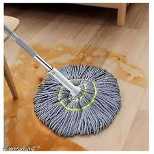 Wringing Squeeze Twist Mop – Microfiber Spin Cleaning Mop for Effortless Floor Cleaning