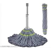 Wringing Squeeze Twist Mop – Microfiber Spin Cleaning Mop for Effortless Floor Cleaning