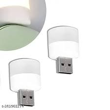 Mini USB LED Night Light – Portable Plug-in Lamp for Laptop, Power Bank & Adapter