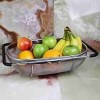 Adjustable Stainless Steel Sink Drain Basket – Multipurpose Kitchen Dish Rack for Washing and Storage