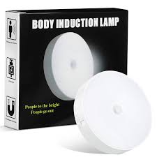 Motion Sensor LED Body Light – Automatic Night Lamp for Home, Closet, Stairway & Bathroom