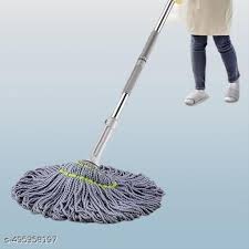 Wringing Squeeze Twist Mop – Microfiber Spin Cleaning Mop for Effortless Floor Cleaning