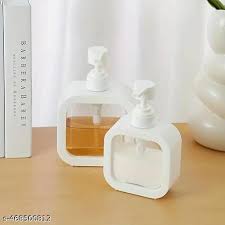 Liquid Soap Dispenser – Refillable Pump Bottle for Bathroom & Kitchen Countertops