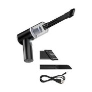 Portable Mini Vacuum Cleaner with Cleaning Brushes – Handheld Desk & Car Dust Cleaner