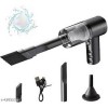 Portable Mini Vacuum Cleaner with Cleaning Brushes – Handheld Desk & Car Dust Cleaner