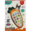 Cute Rabbit Shape Toy Phone for Kids – Interactive Pretend Play Phone