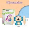 Musical Monkey Toy with Cymbals, Lights & Sound – Battery Operated Educational Toy for Kids