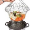 Stainless Steel Foldable Steamer Basket – Multi-Functional Kitchen Cooking & Strainer Tool
