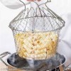 Stainless Steel Foldable Steamer Basket – Multi-Functional Kitchen Cooking & Strainer Tool