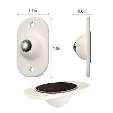 Self-Adhesive Furniture Wheels Roller – 360° Rotating Casters for Easy Movement – 4 PCS