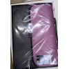 A4 Expanding File Folder with Handle & Lock – Multi-Pocket Document Organizer (Black & Purple)