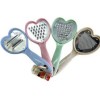 Heart-Shaped Grater & Slicer Set – Stainless Steel Kitchen Tool for Fruits, Vegetables, and Chocolate