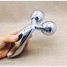 3D Face & Body Roller Massager – Dual Ball Handheld Lifting & Toning Tool for Skin Tightening, Anti-Aging & Relaxation